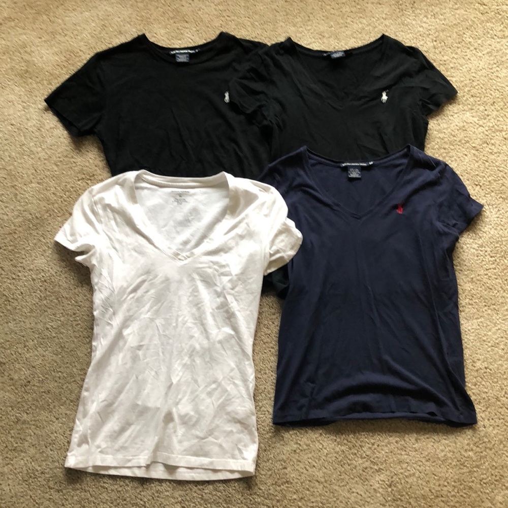 Ralph Lauren tops and Banana Republic top
